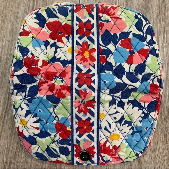 Vera Bradley Wallet, Blue/Pink/Red/Green Floral Pattern - Picture 8 of 8